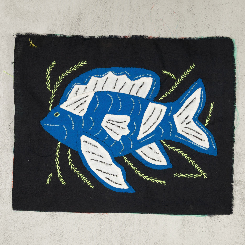 Blue And White Fantasy Fish Molita
