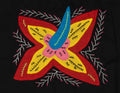 Multi-Color Floral Flower Red And Yellow Molita