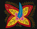 Multi-Color Floral Flower Red And Yellow Molita