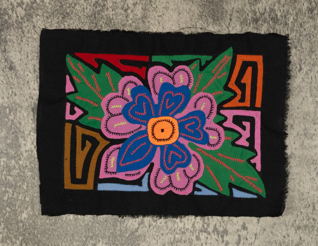Multi-Color Floral Flower Pink And Blue Molita