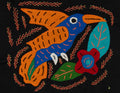 Multi-Color Hummingbird Blue And Orange Molita