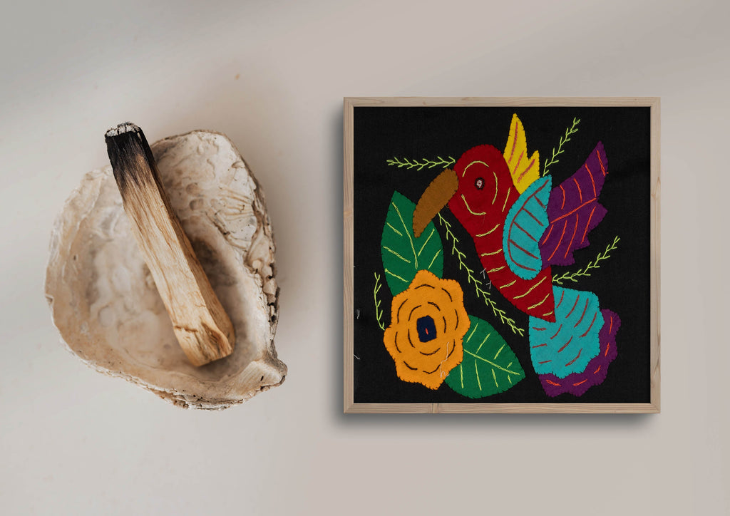 Multi-Color Hummingbird Red And Purple Molita