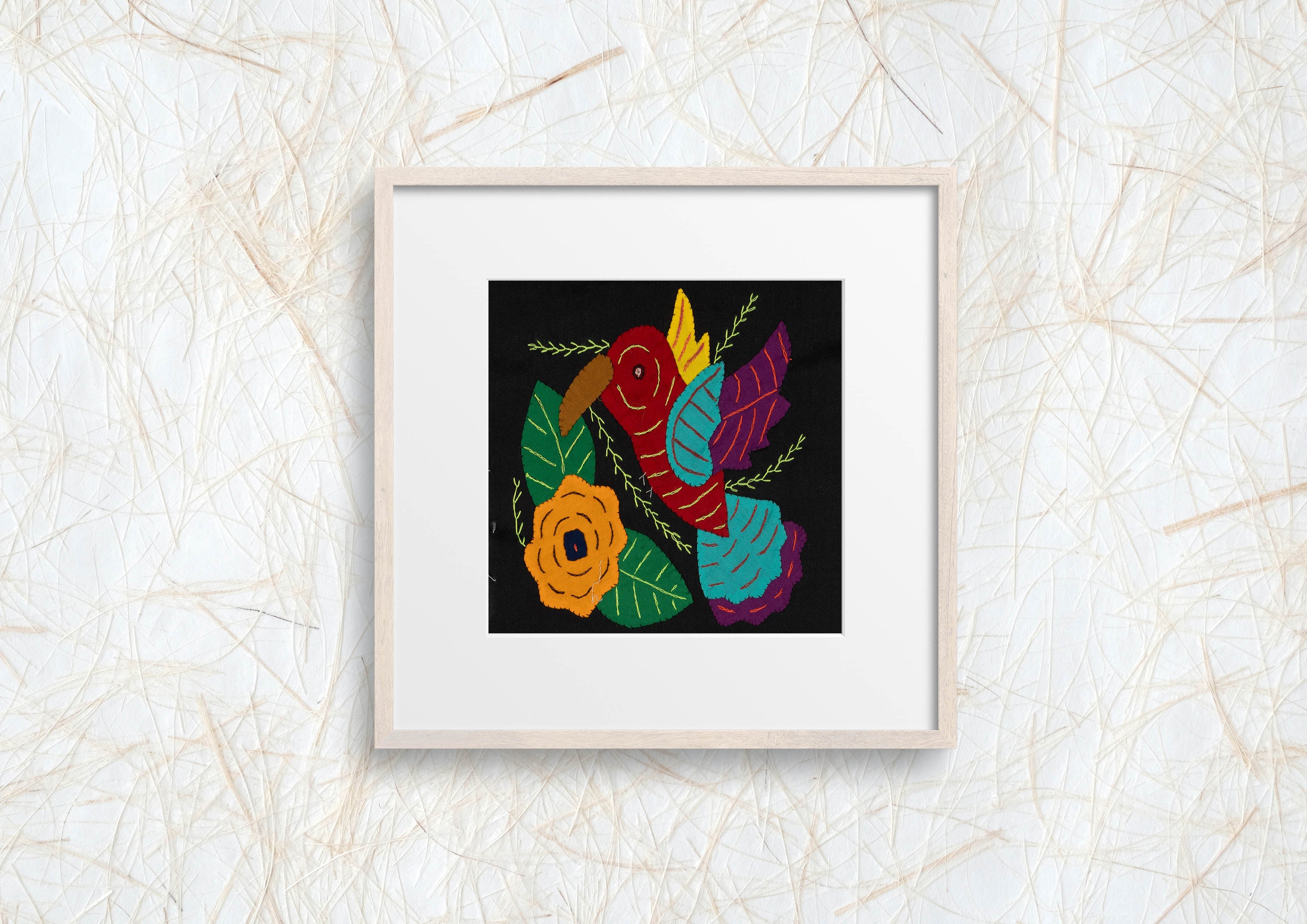 Multi-Color Hummingbird Red And Purple Molita
