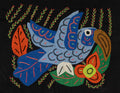Multi-Color Hummingbird Blue And Orange Molita
