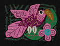 Multi-Color Hummingbird Pink And Maroon Molita