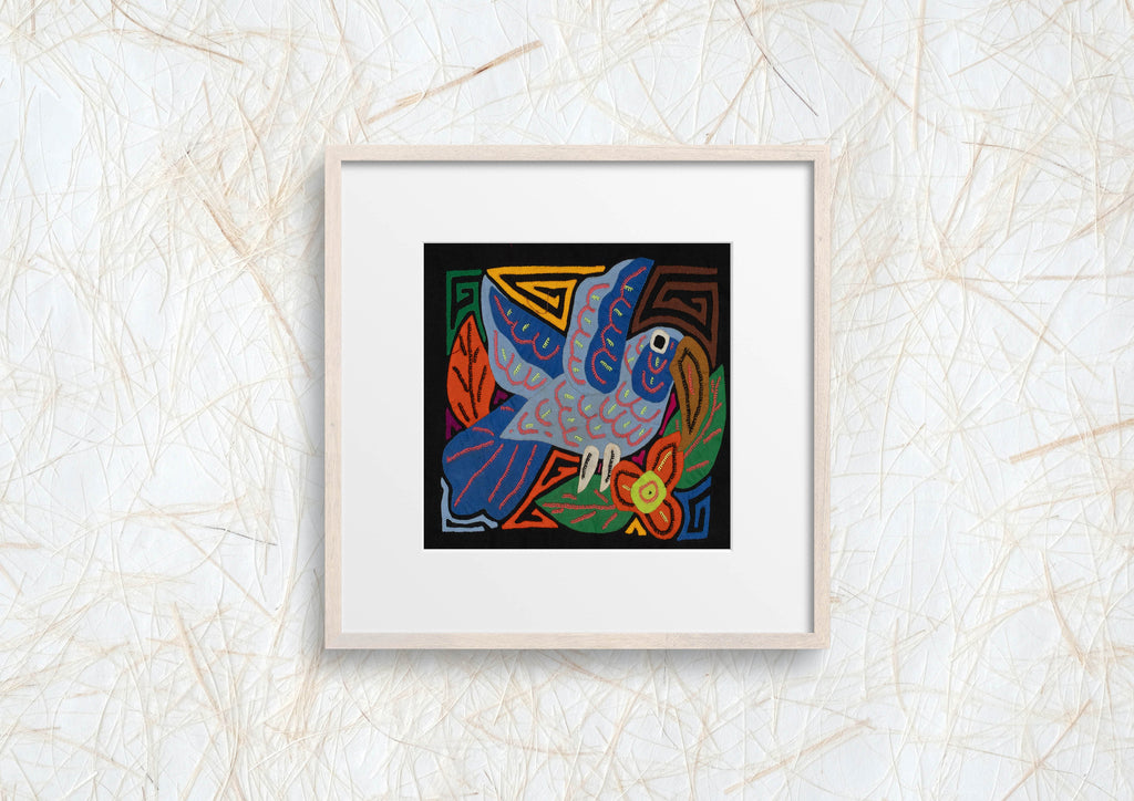Multi-Color Hummingbird Blue And Orange Molita