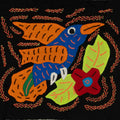 Multi-Color Bird Blue And Orange Molita