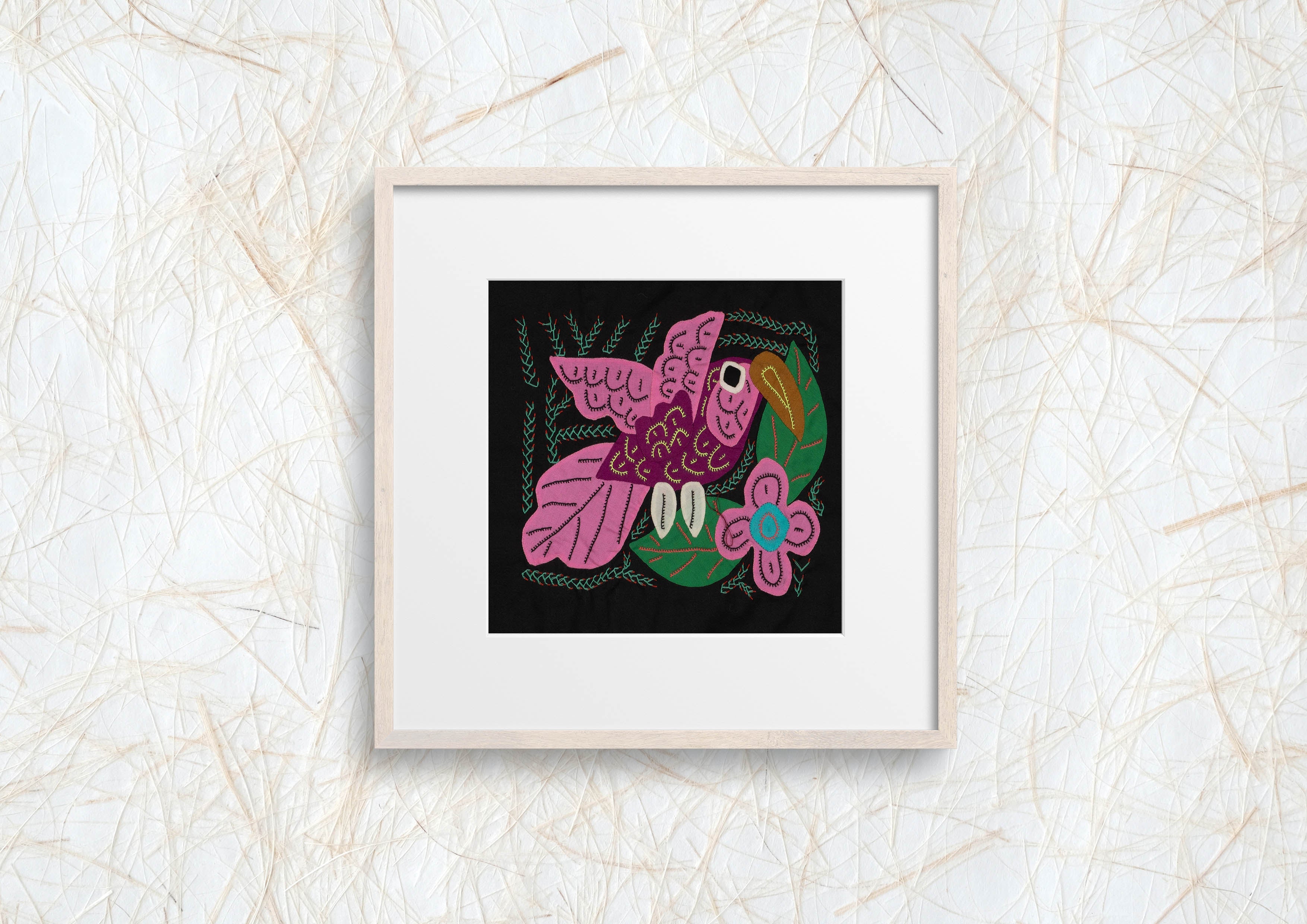 Multi-Color Hummingbird Pink And Maroon Molita