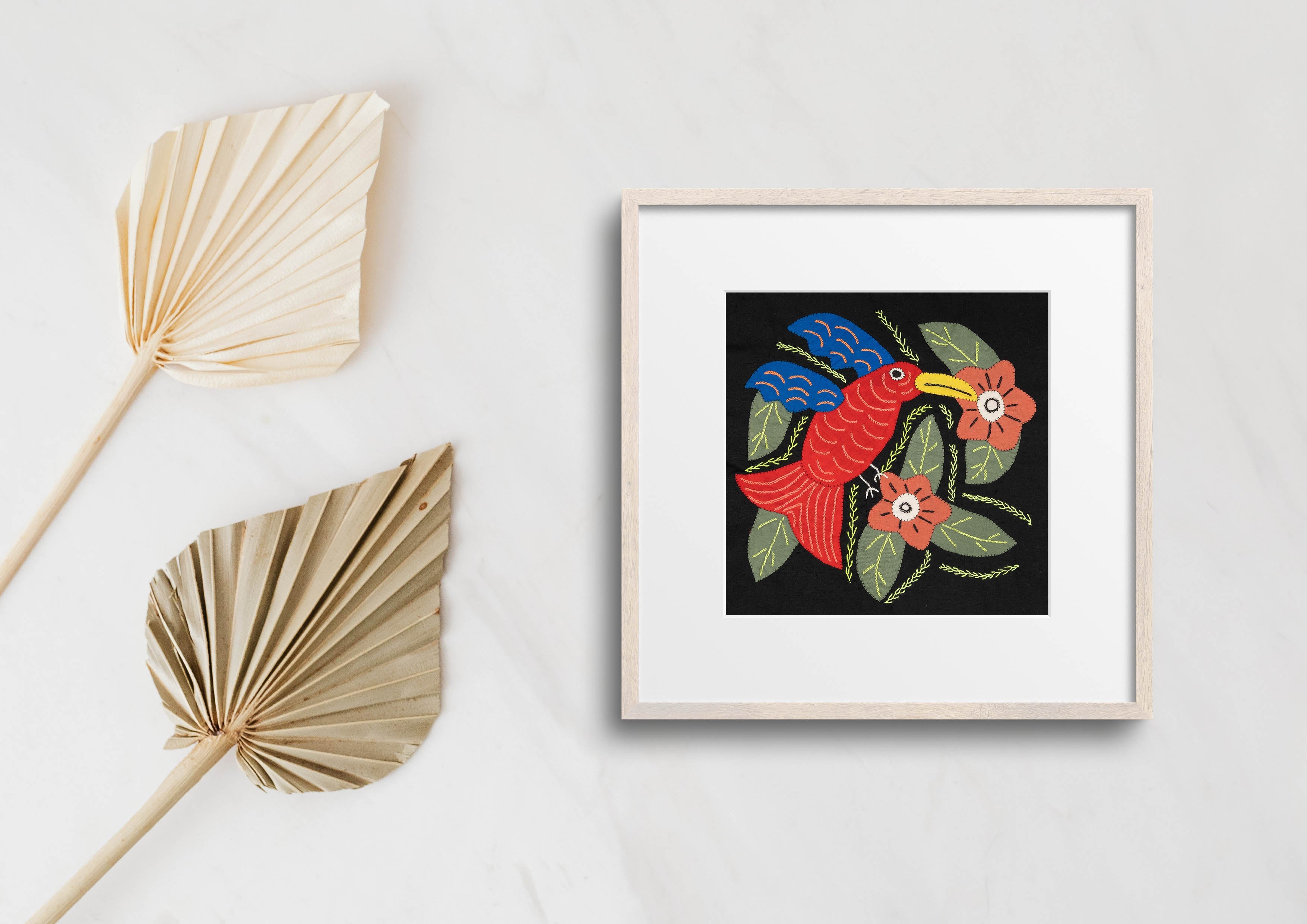 Red And Blue Hummingbird Molita