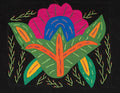 Strange Multicolor Flower Molita