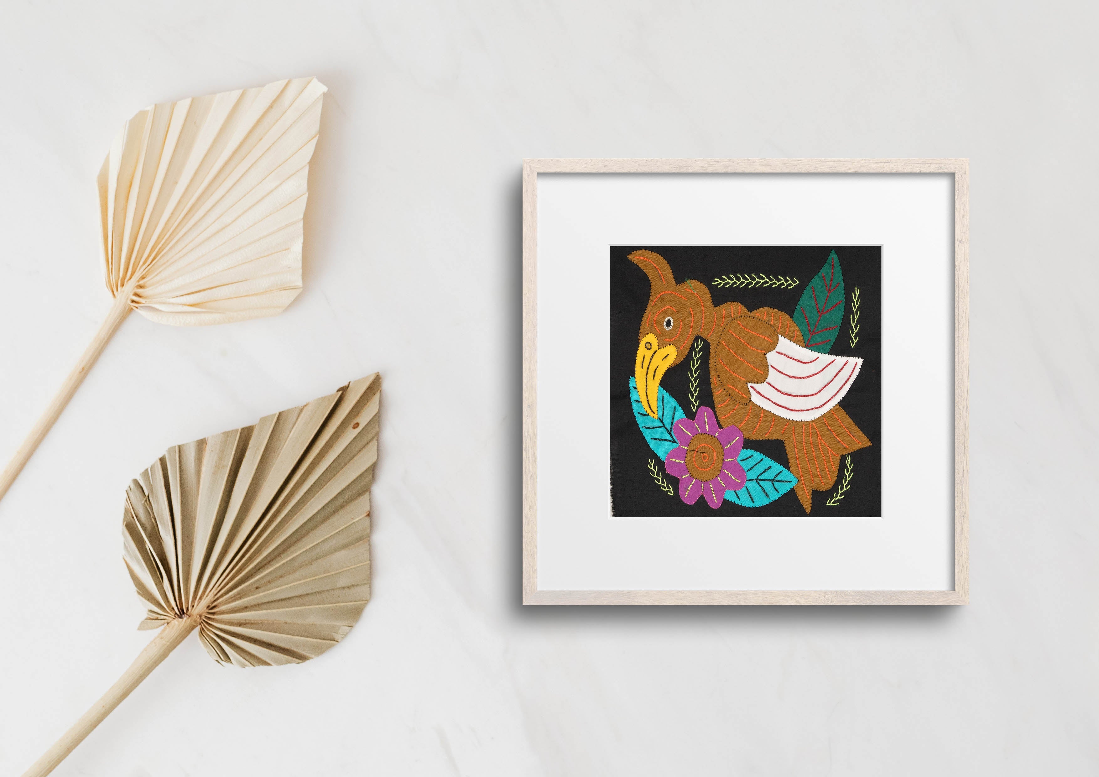 Multicolor Bird Brown And White Molita