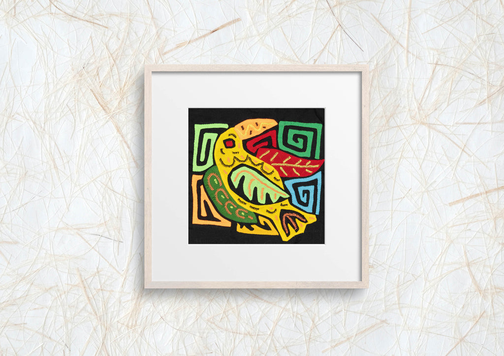 Multicolor Red Orange And Yellow Bird Molita