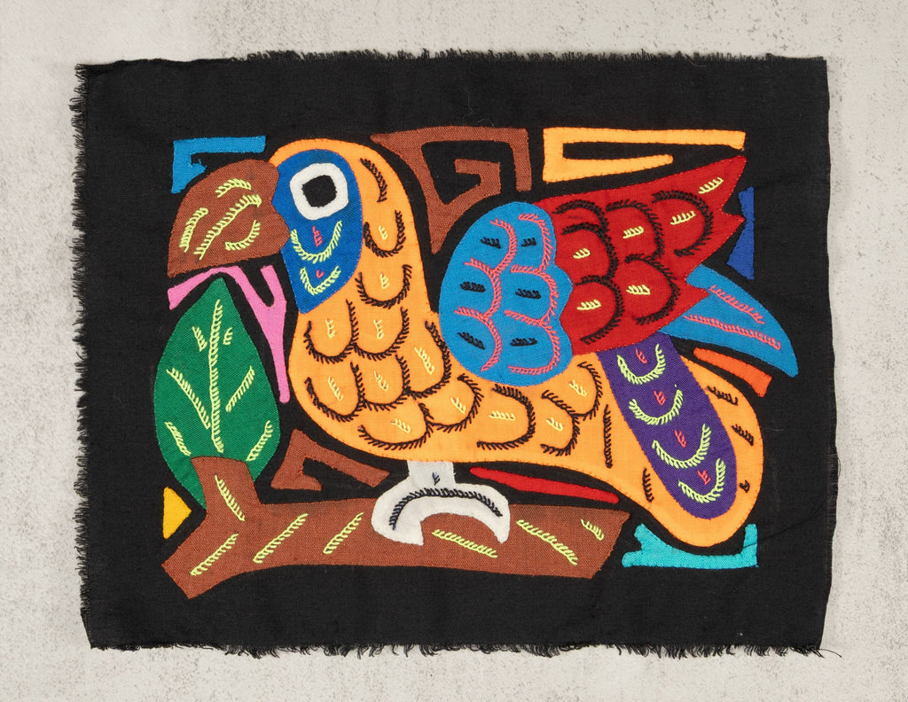 Multicolor Orange And Blue Molita