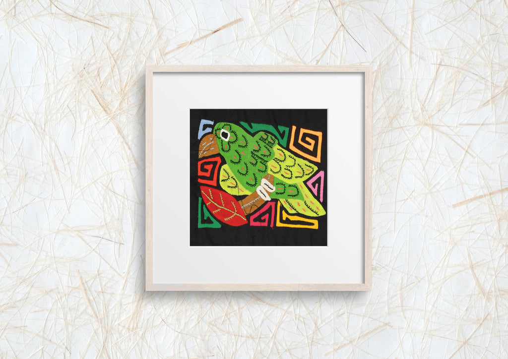 Multicolor Red Abd Green Bird Molita
