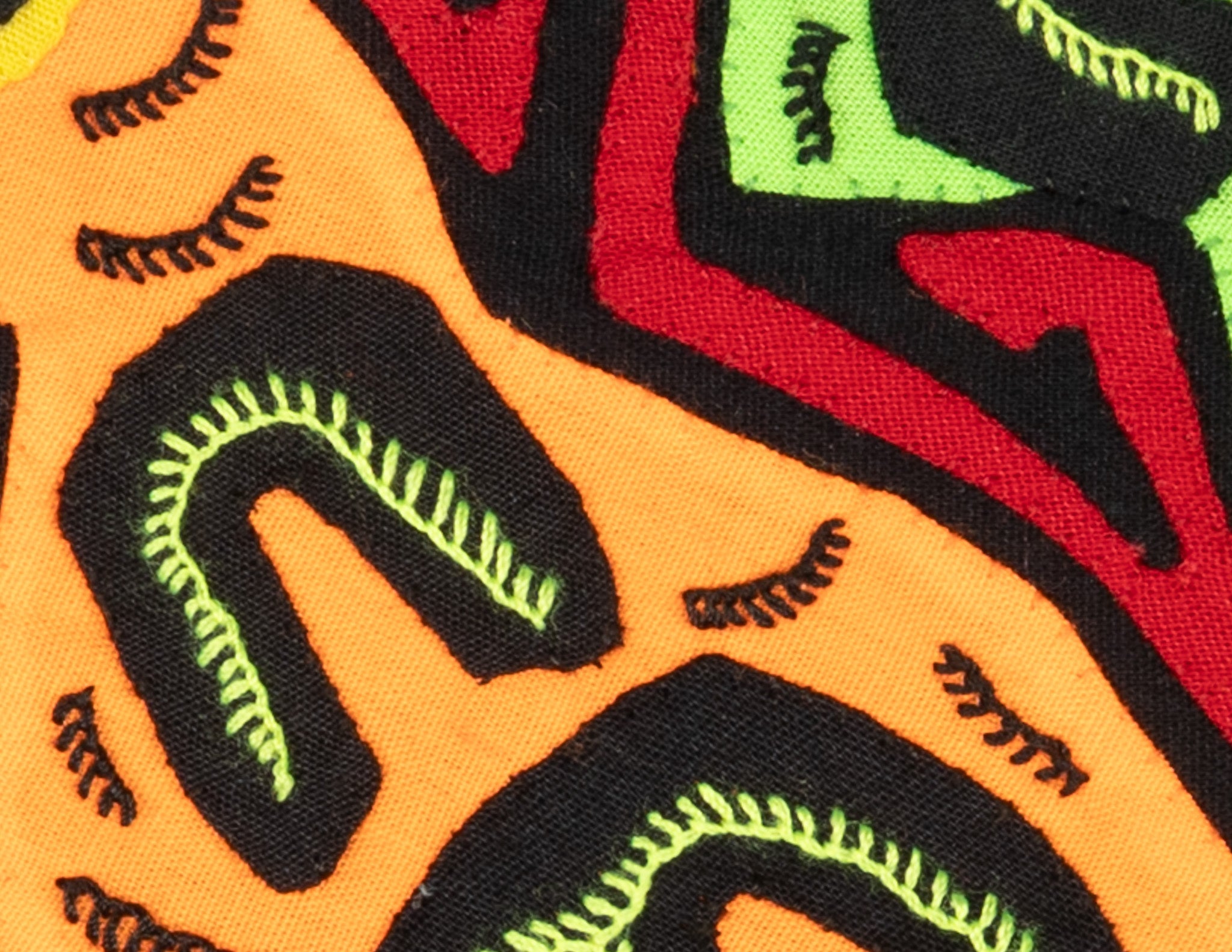 Multicolor Orange And Green Bird Molita