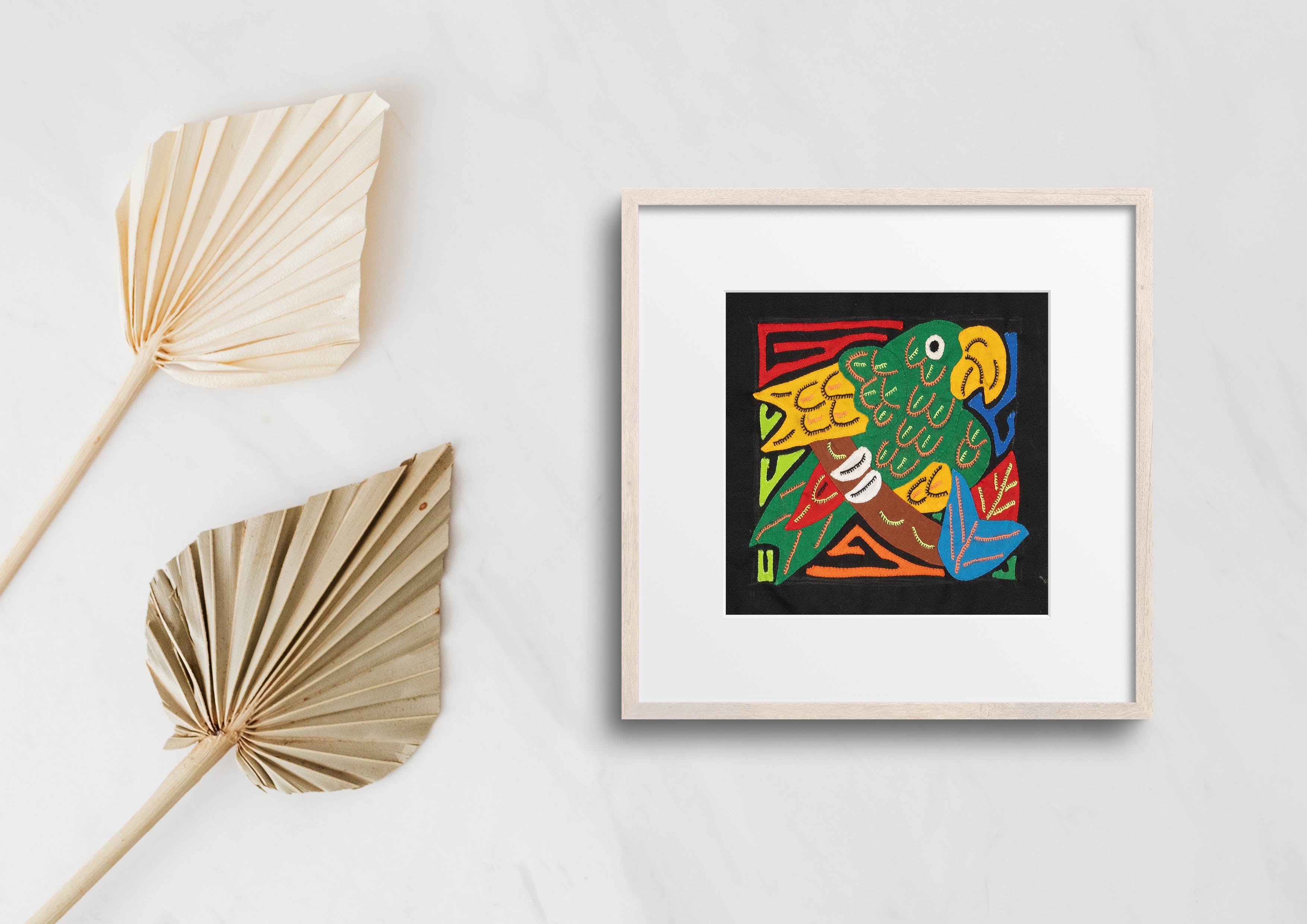 Multicolor Red Abd Green Bird Molita