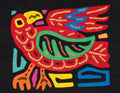 Multicolor Red And Green Bird Molita