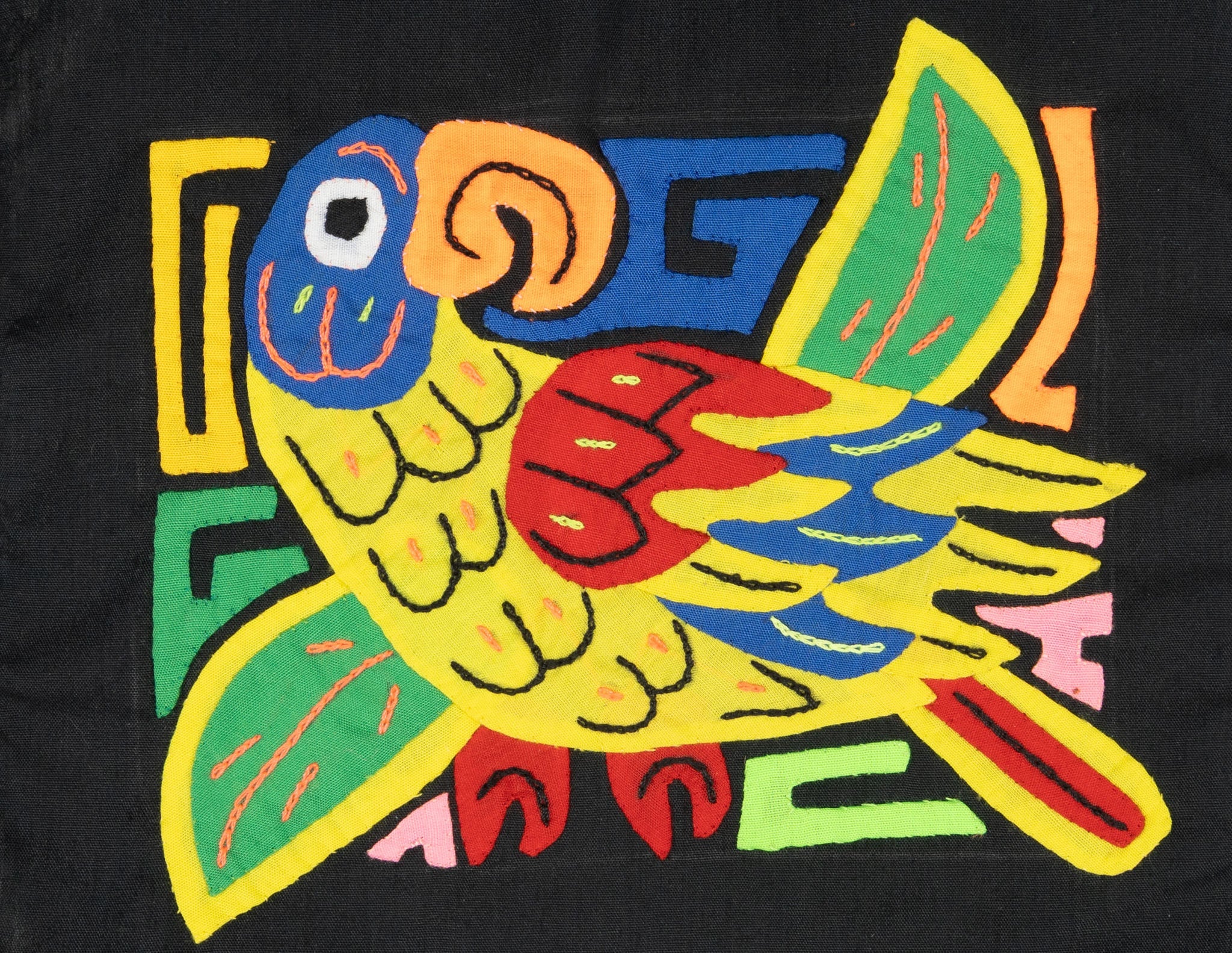 Multicolor Yellow Red And Blue Molita