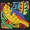 Multicolor Yellow Red And Blue Bird Molita