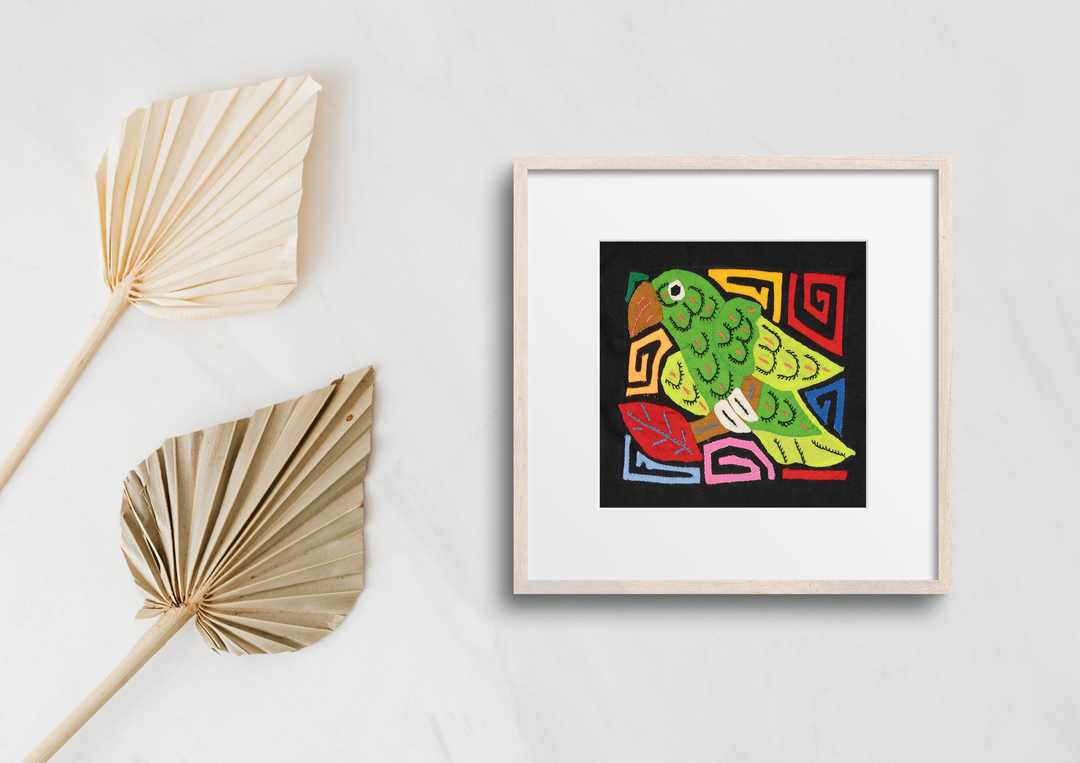 Multicolor Red Abd Green Bird Molita