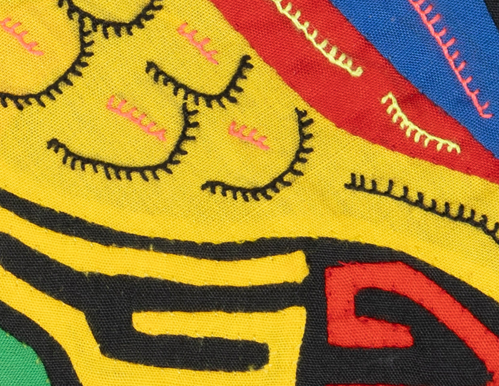 Multicolor Yellow Red And Blue Bird Molita