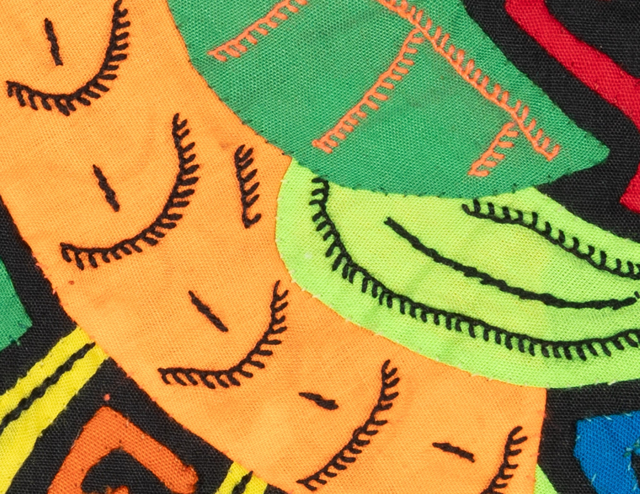 Multicolor Orange Red And Green Bird Molita