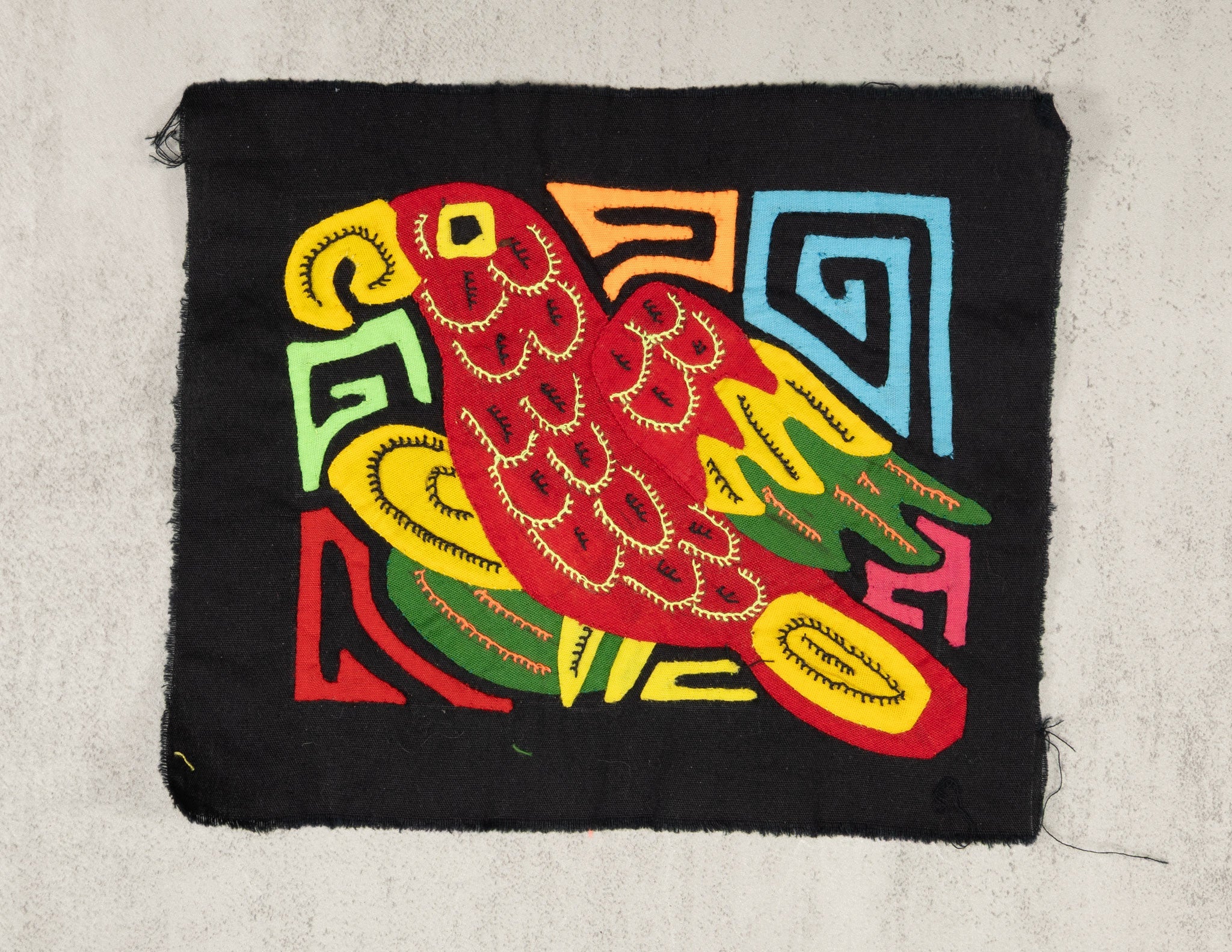Multicolor Yellow Green And Red Molita