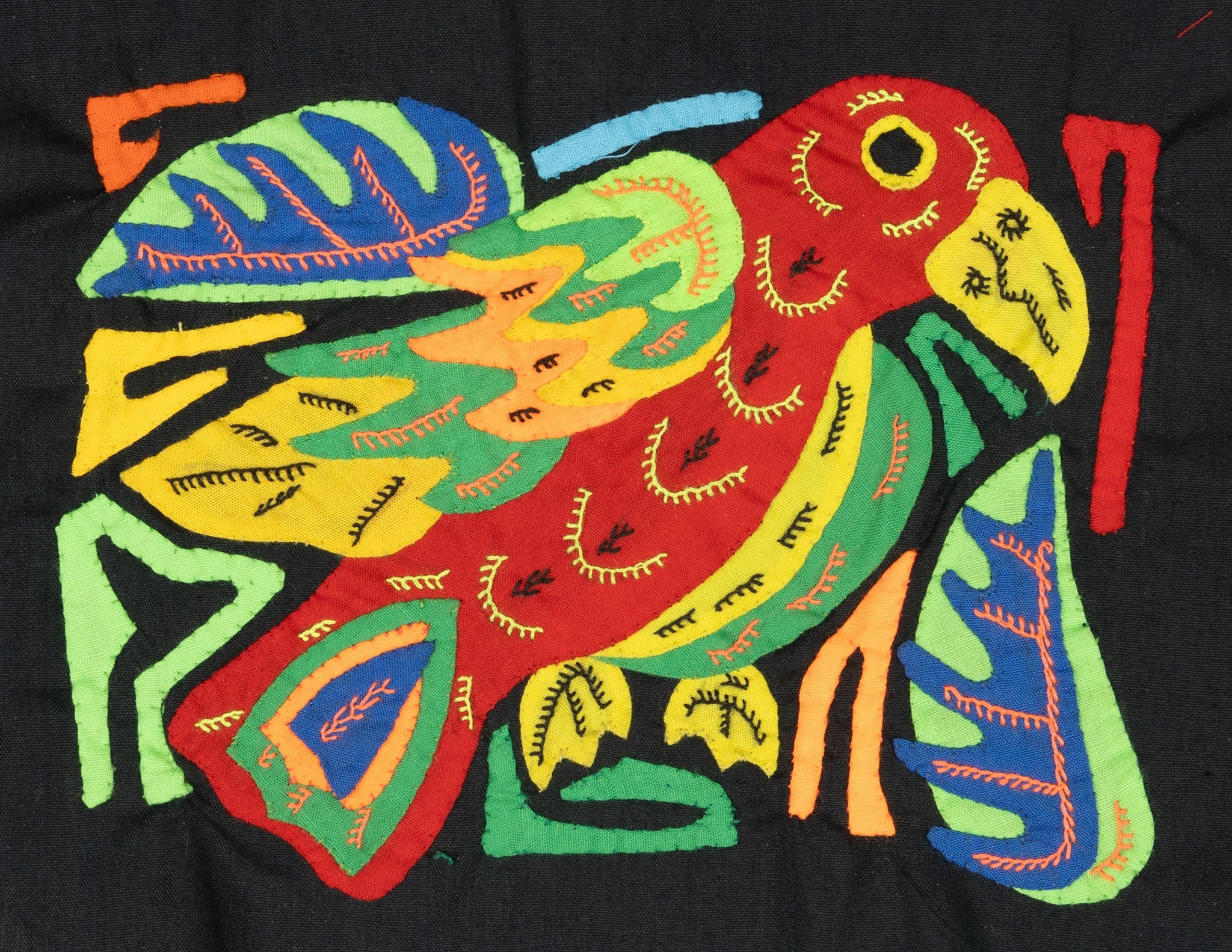 Multicolor Yellow Blue And Red Molita