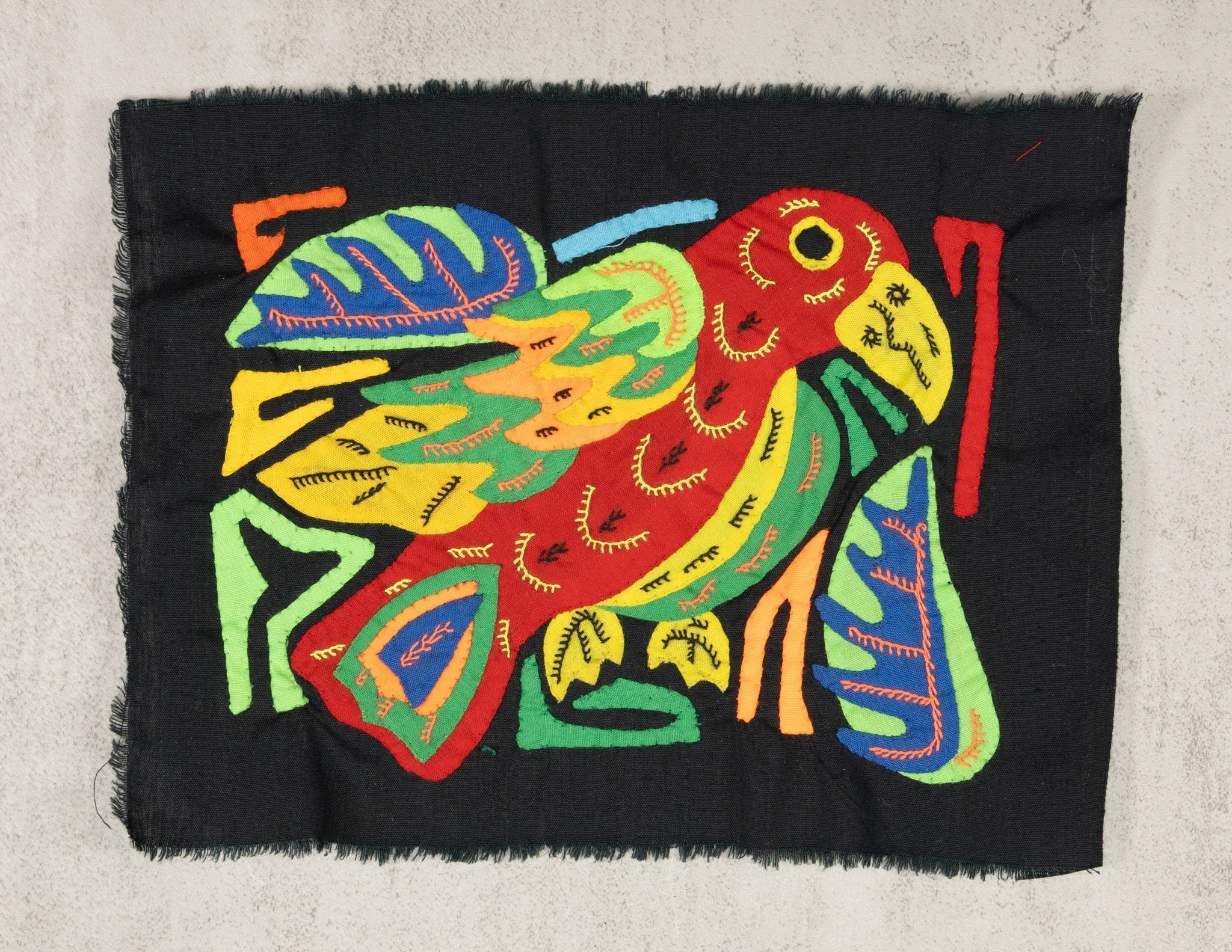 Multicolor Yellow Blue And Red Molita