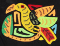 Multicolor Orange Yellow And Red Bird Molita
