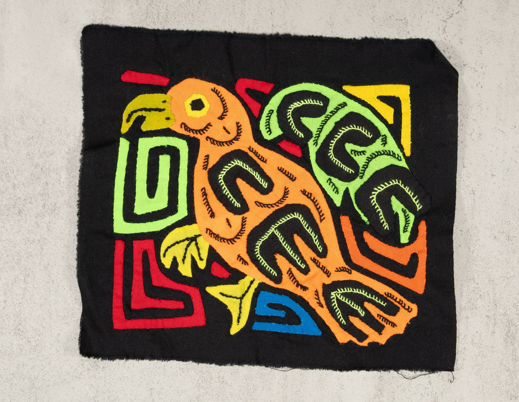 Multicolor Orange And Green Bird Molita