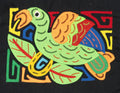 Multicolor Green And Orange Bird Molita