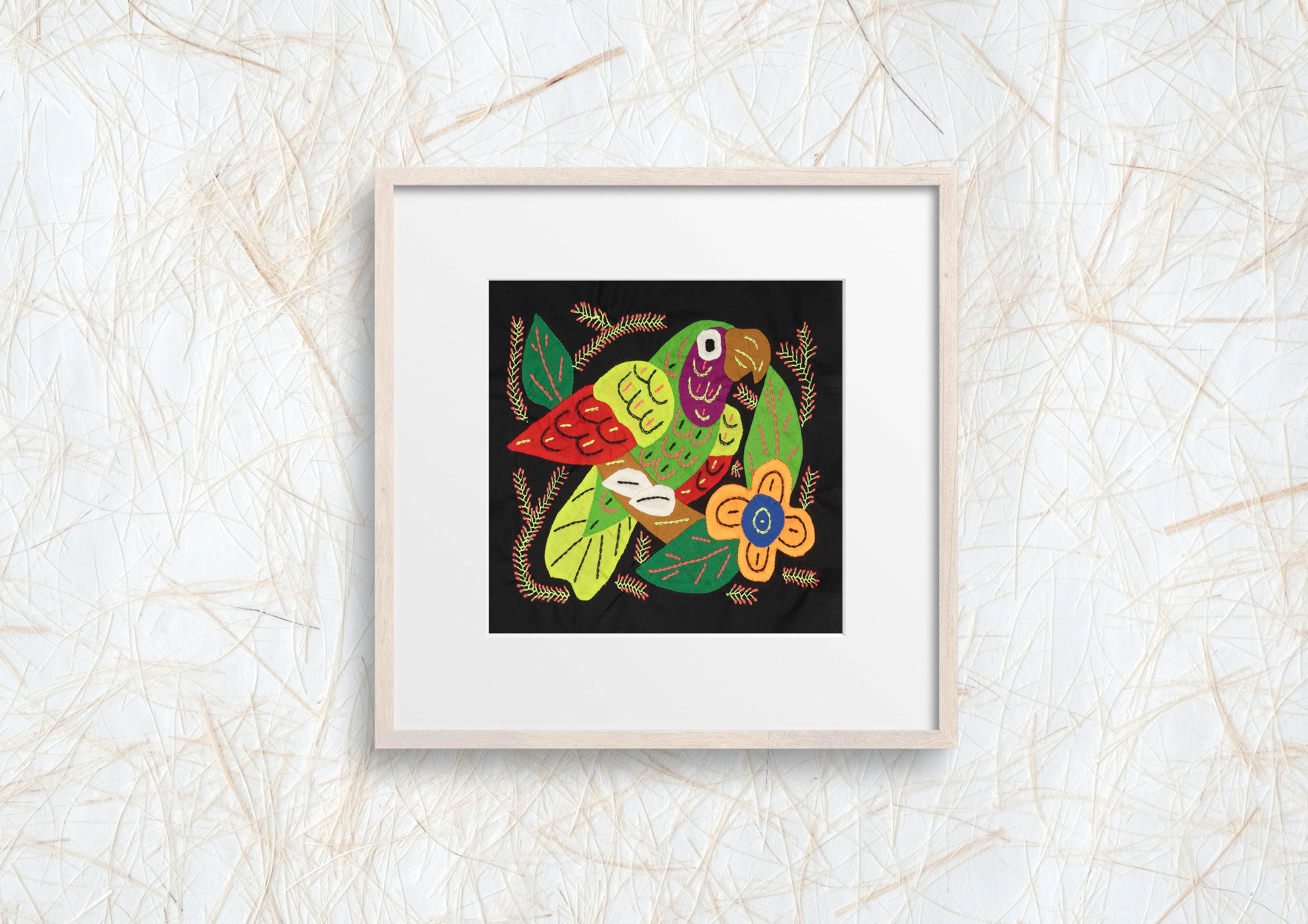 Multicolor Parrot Bird Red And Green Molita