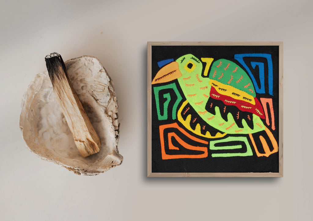 Multicolor Orange Orange And Red Bird Molita