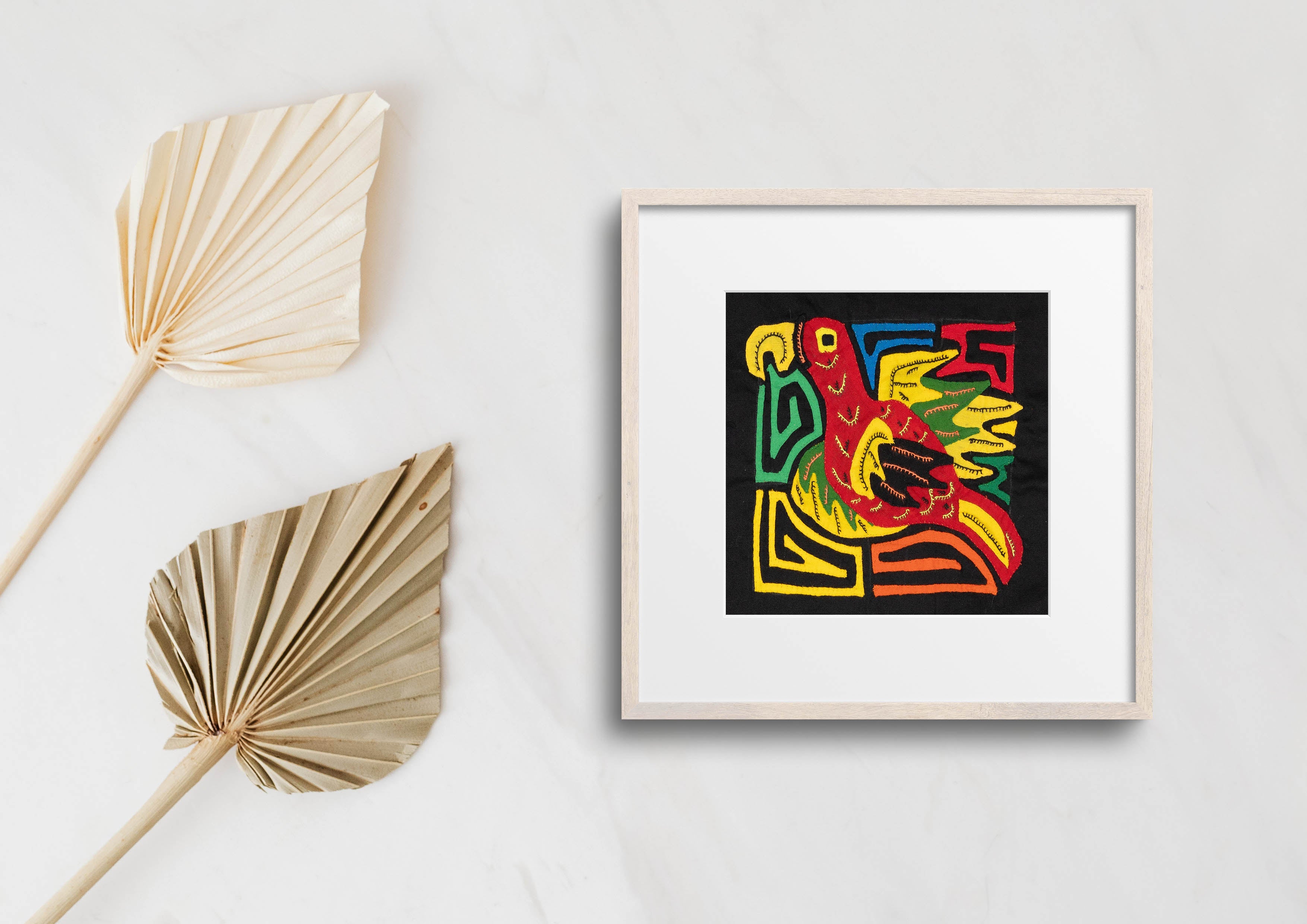 Multicolor Red And Yellow Bird Molita