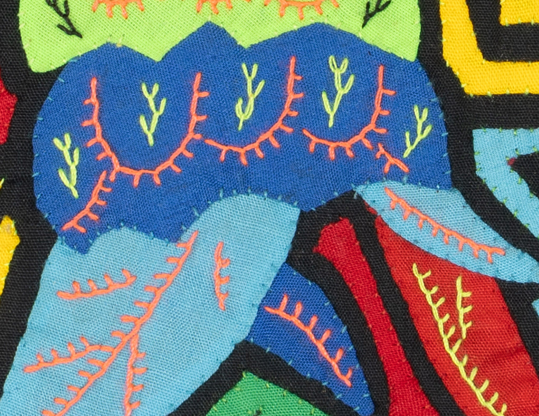 Multicolor Red Green And Blue Bird Molita