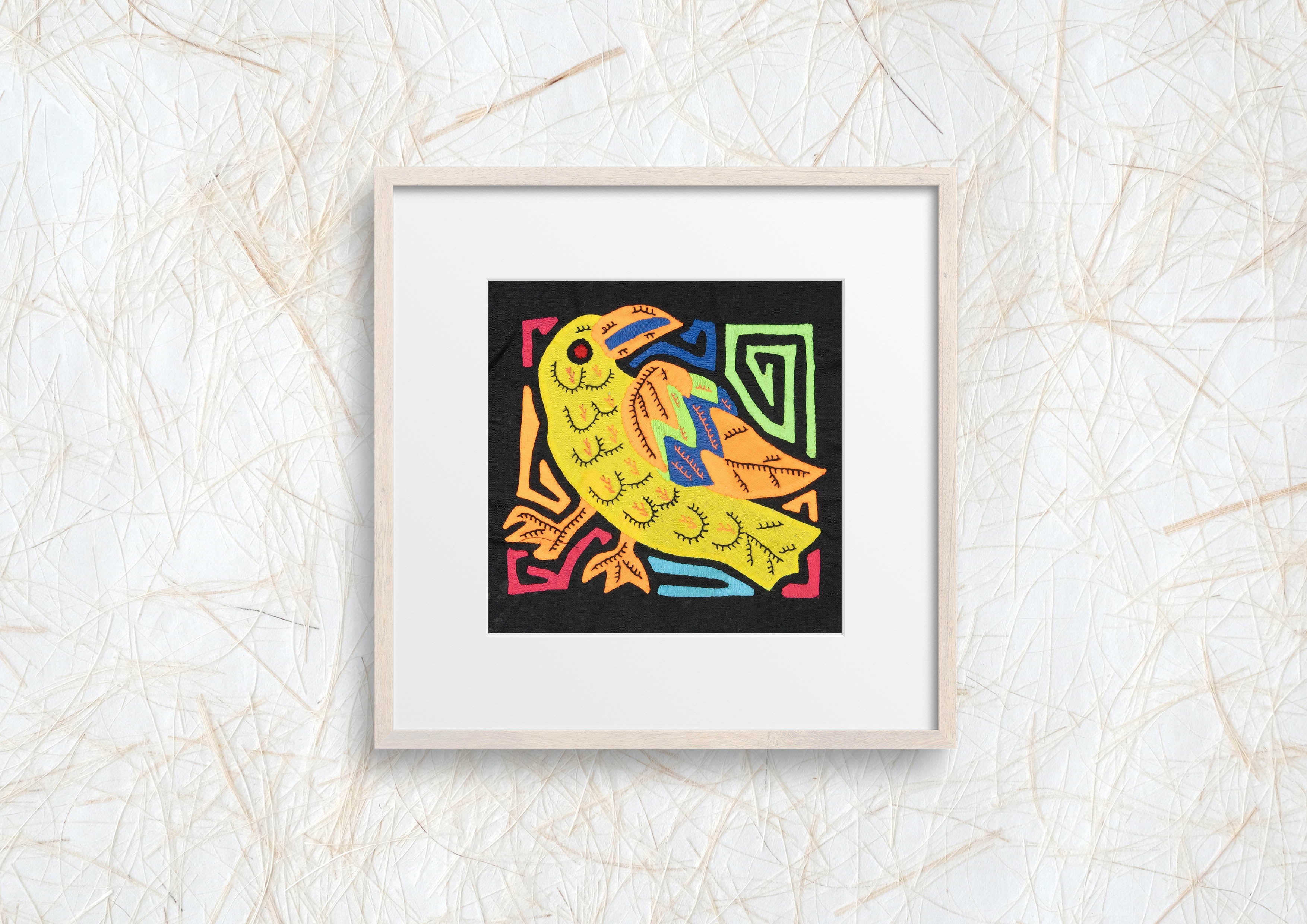 Multicolor Orange And Yellow Molita