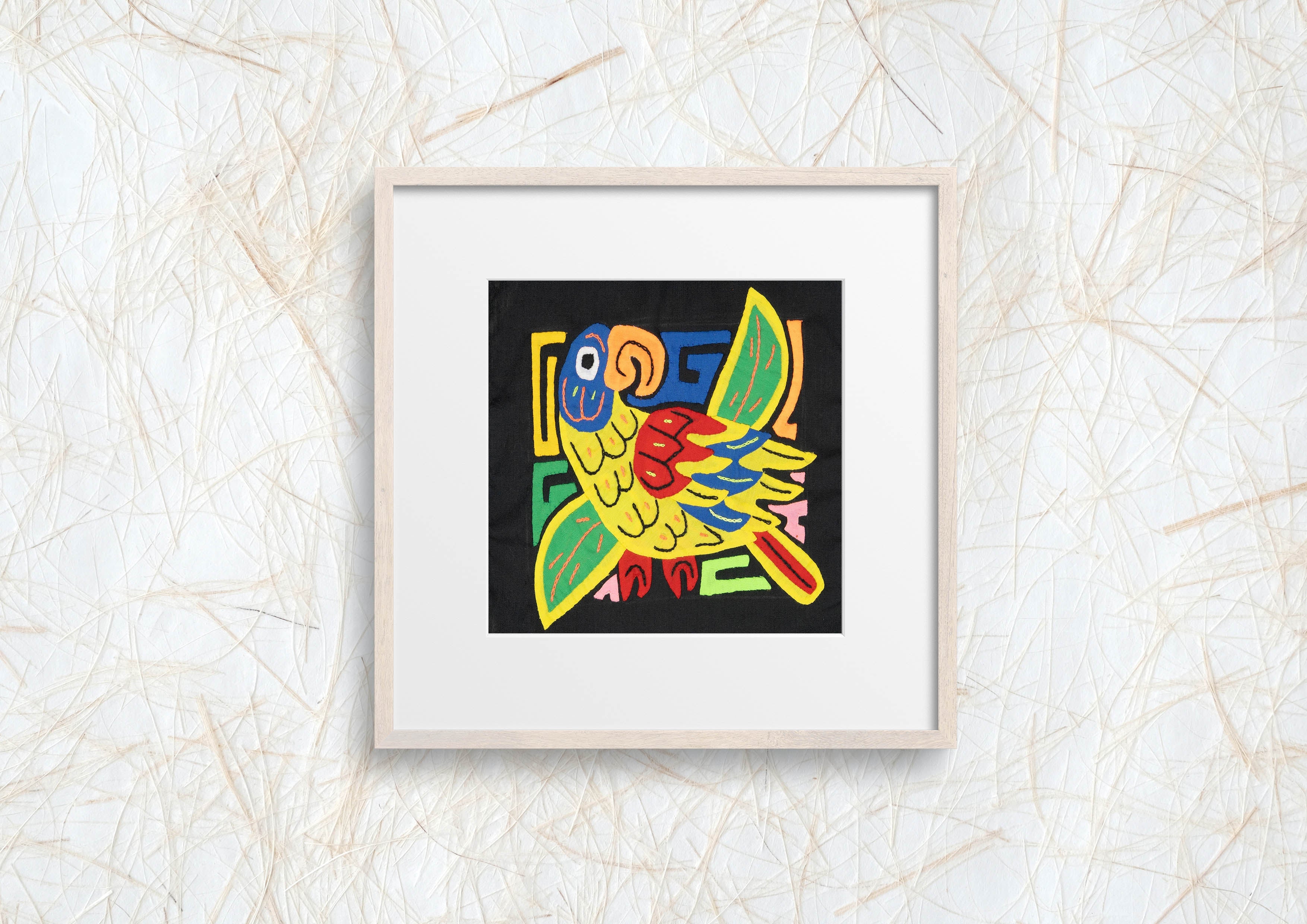 Multicolor Yellow Red And Blue Molita