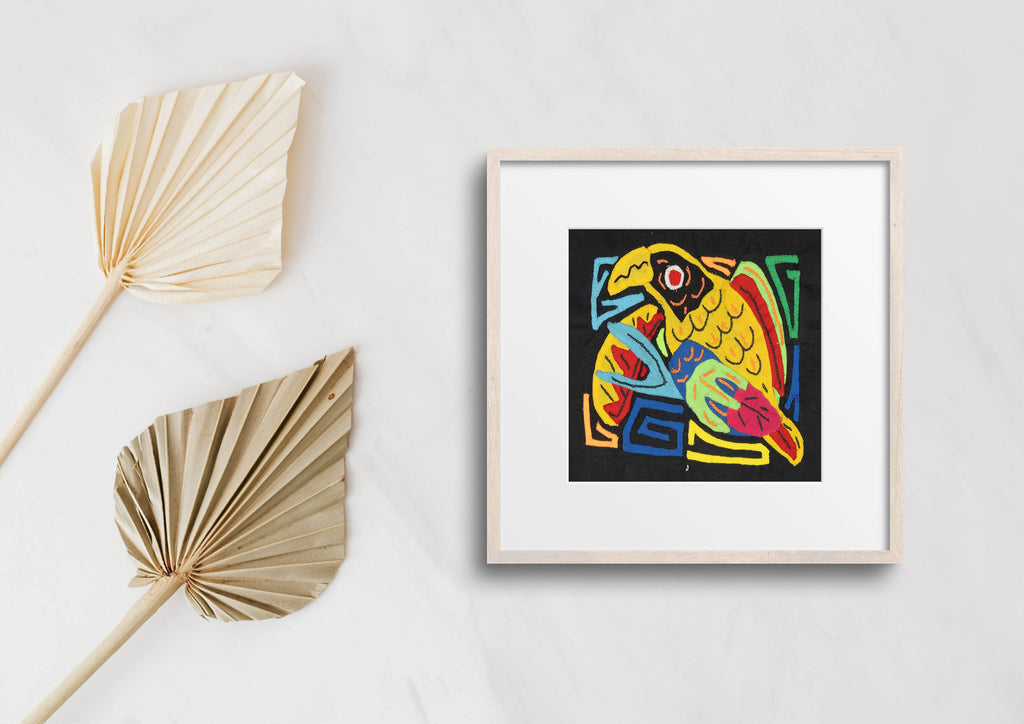 Multicolor Yellow Red And Black Molita