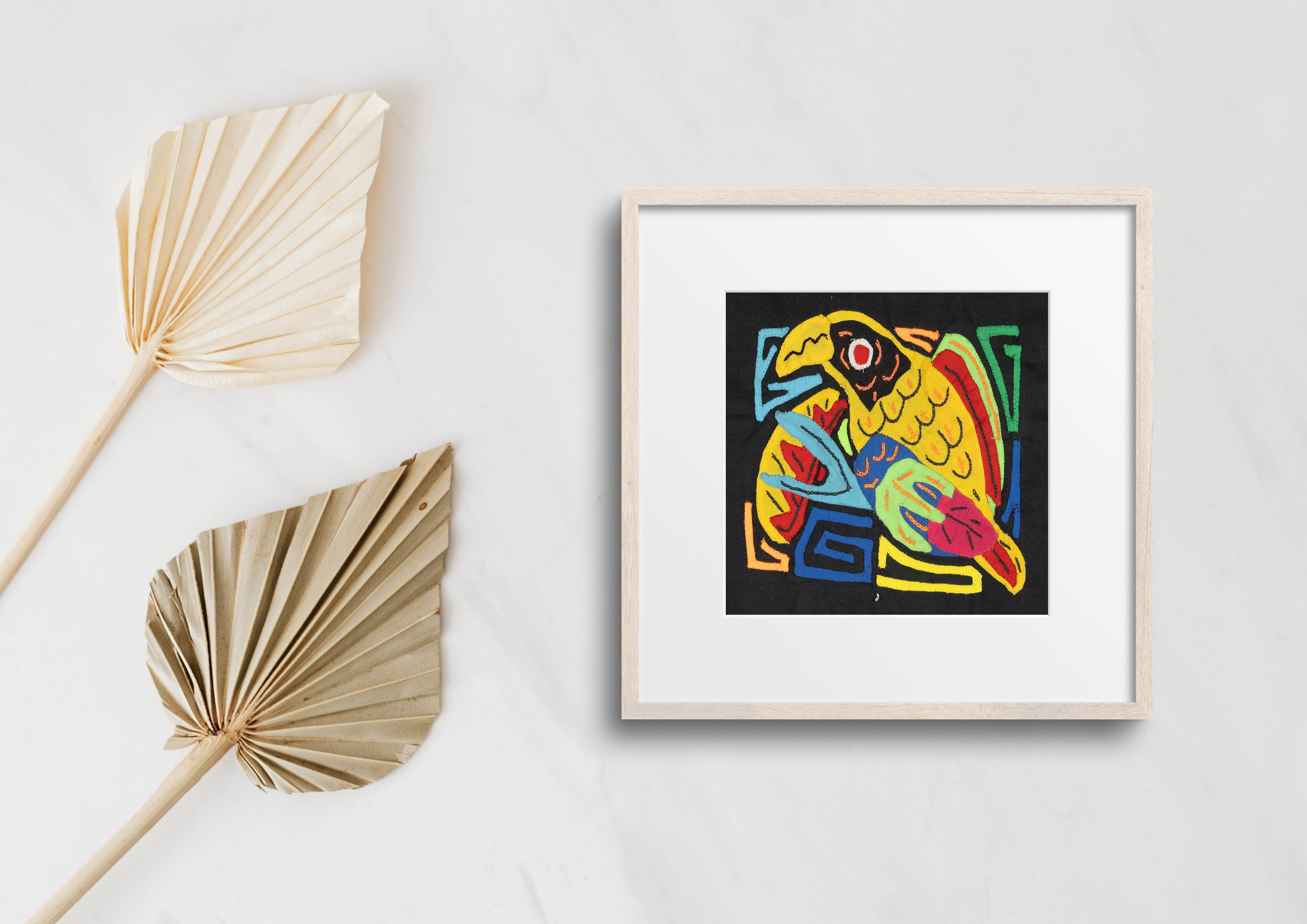 Multicolor Yellow Red And Black Molita