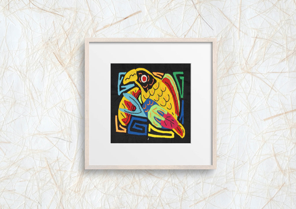 Multicolor Yellow Red And Black Molita