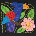 Multicolor Blue And Green Bird Molita