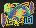 Multicolor Orange Green And Blue Bird Molita