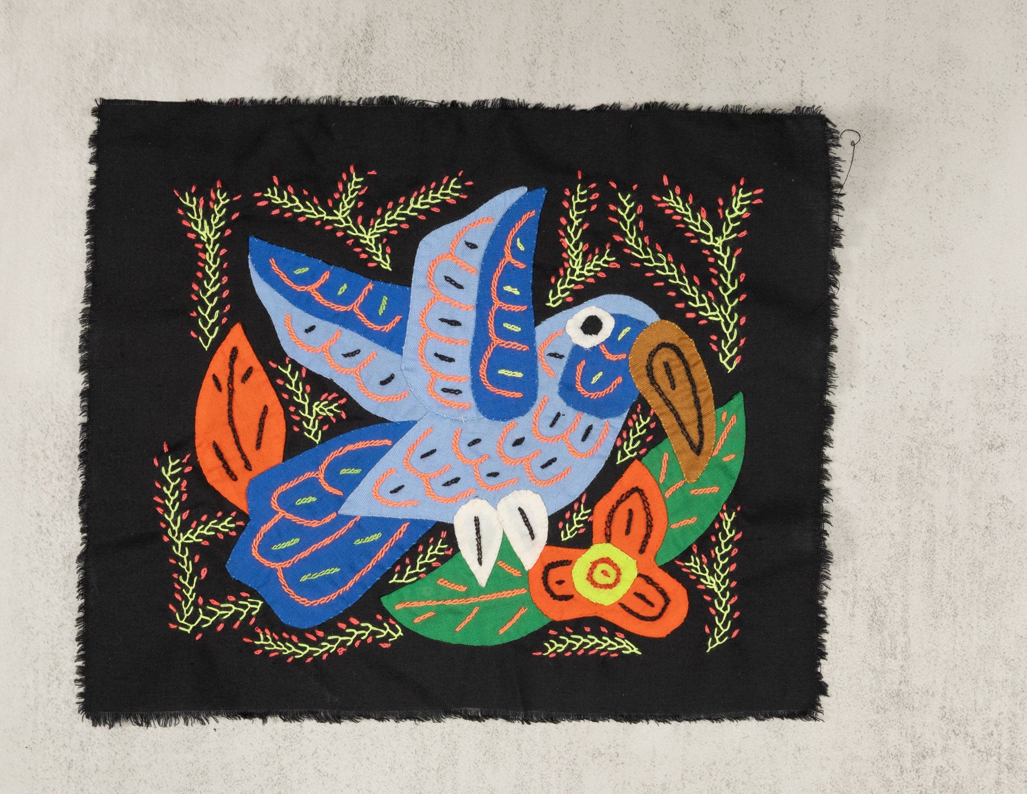 Multicolor Parrot Bird Orange And Blue Molita