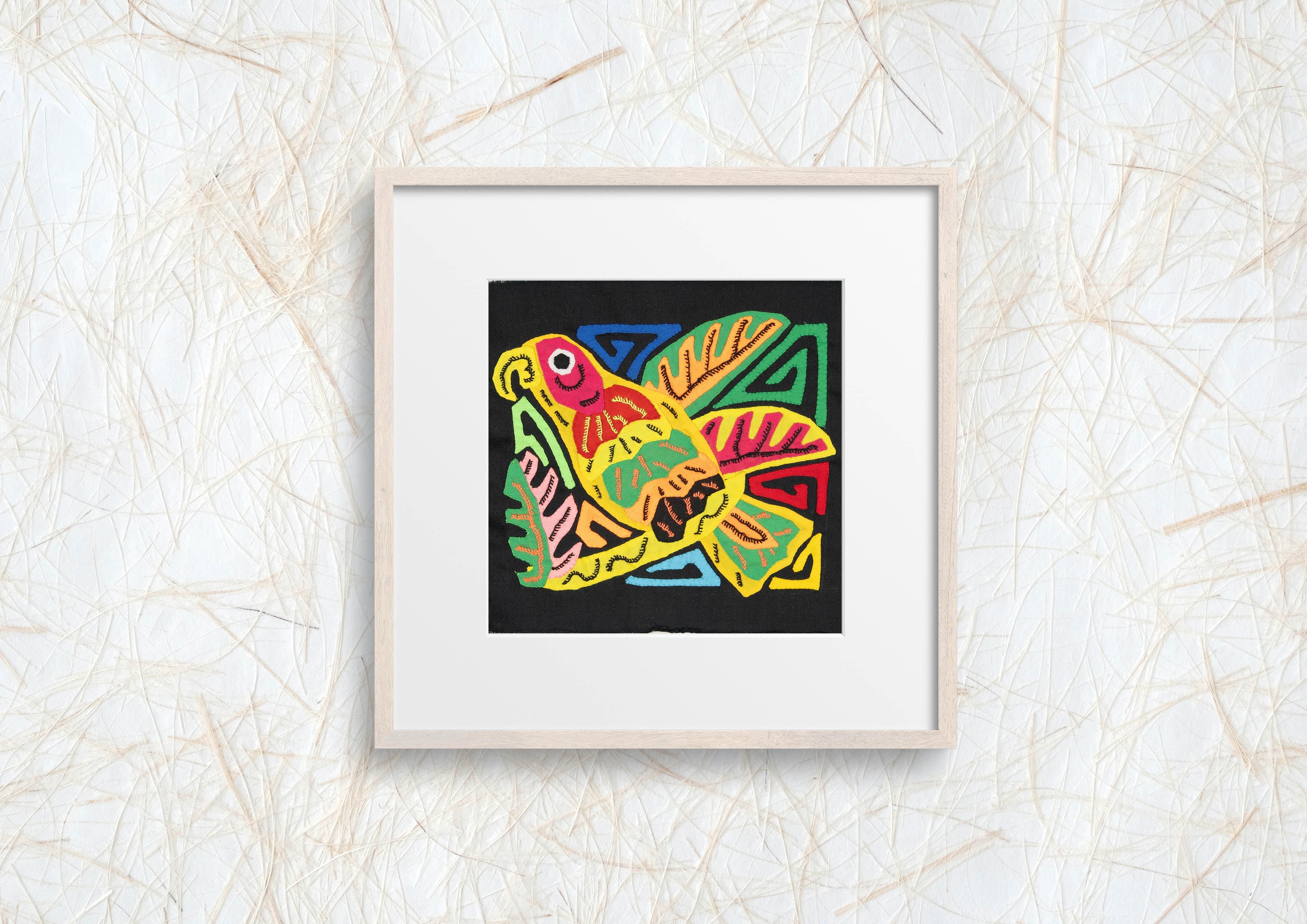 Multicolor Yellow Green And Red Molita