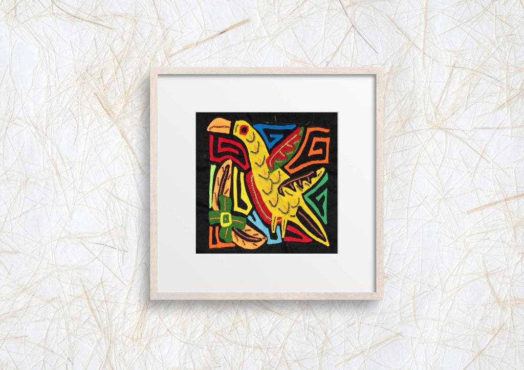 Multicolor Yellow And Red Bird Molita