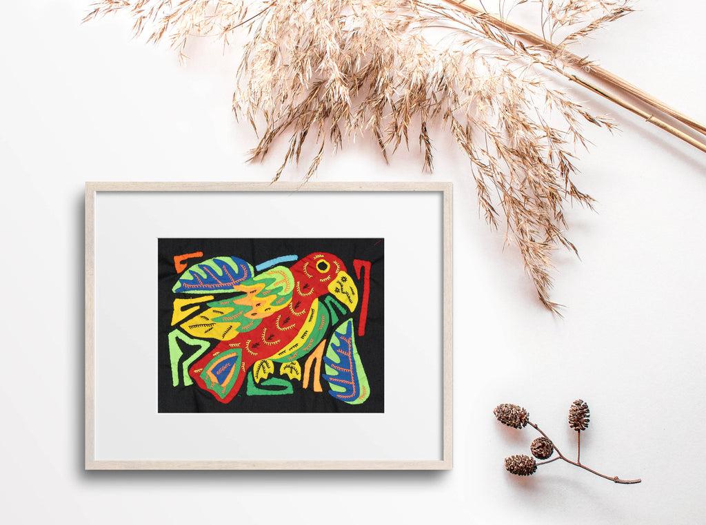 Multicolor Yellow Blue And Red Molita