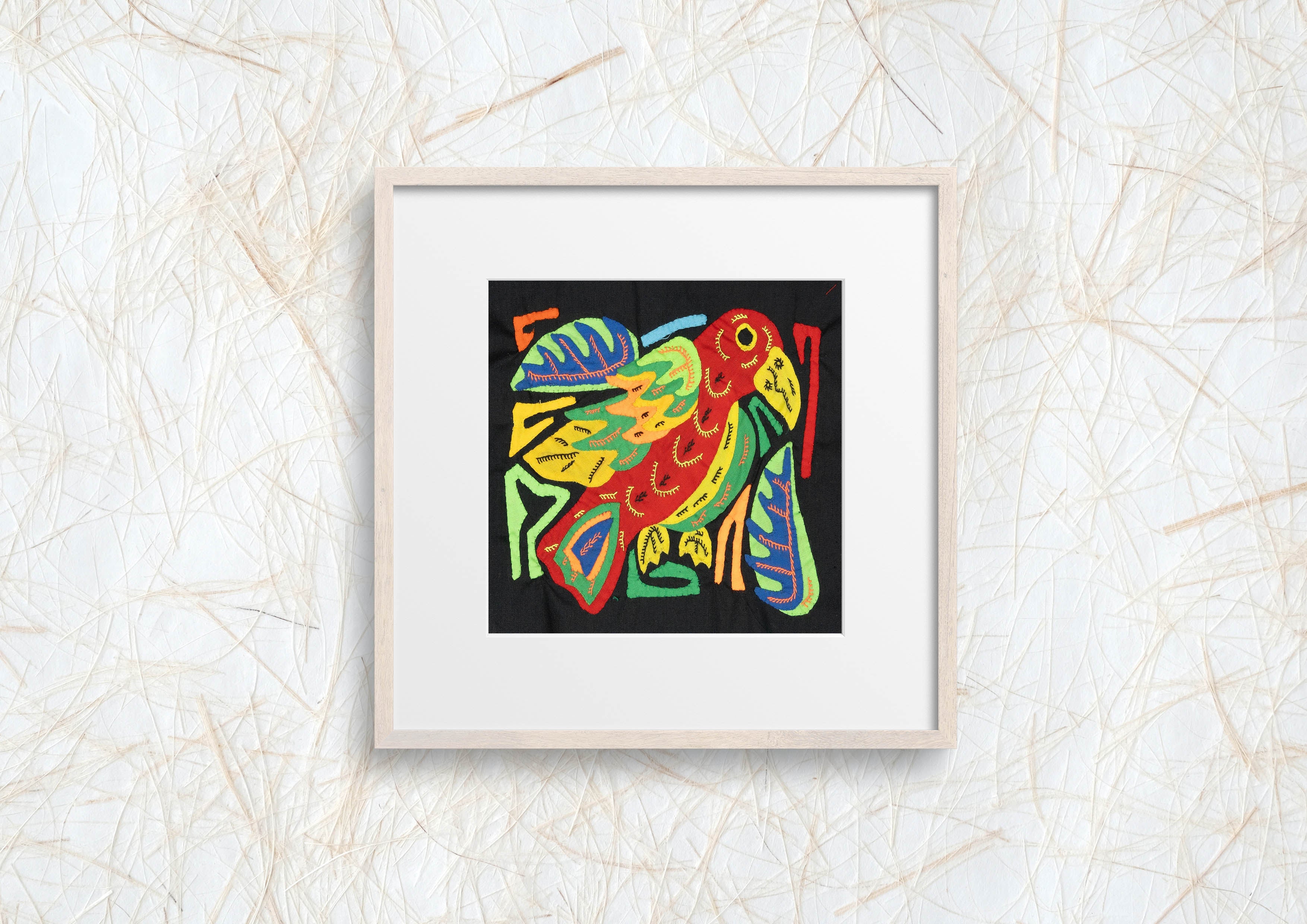 Multicolor Yellow Blue And Red Molita