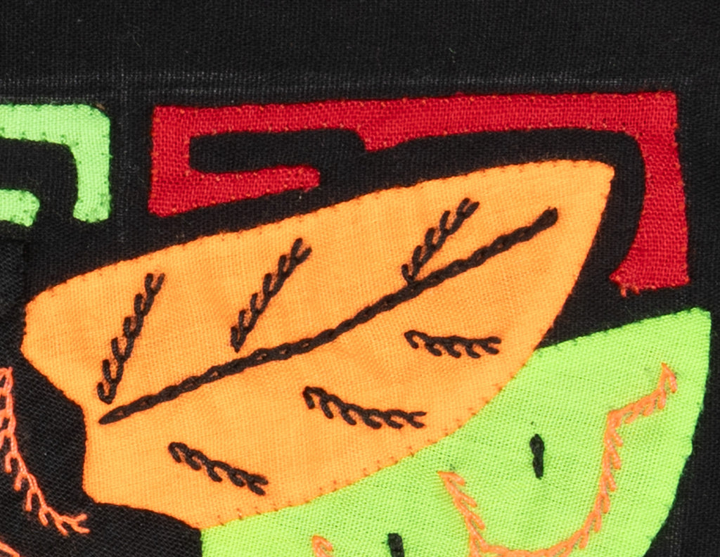 Multicolor Black Orange And Yellow Bird Molita