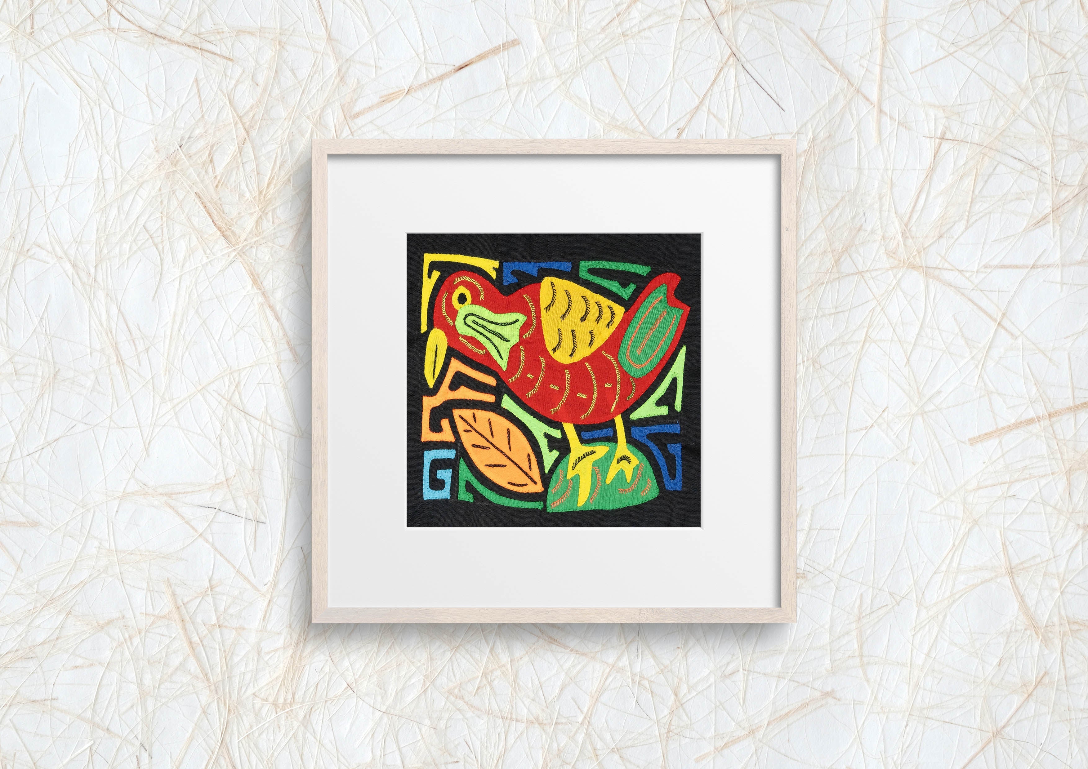 Multicolor Yellow And Red Molita